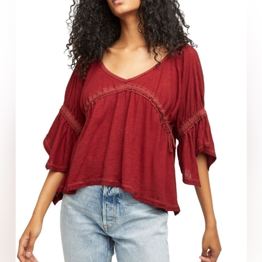 Free People‎ Sand Storm Crop Top, Size Small
